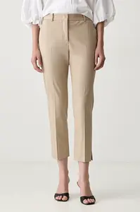 BOSS mrkváče dámské bavlněné s elastanem Tapria-Crop2