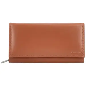 Dámská kožená peněženka camel - Bellugio Faisa