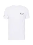 EA7 Emporio Armani Funkčné tričko  čierna / biela