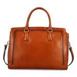 Dámská kožená kabelka do ruky koňaková - Katana Tasília