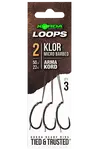 Korda hotové montáže loop rigs klor - háček 2 nosnost 50 lb
