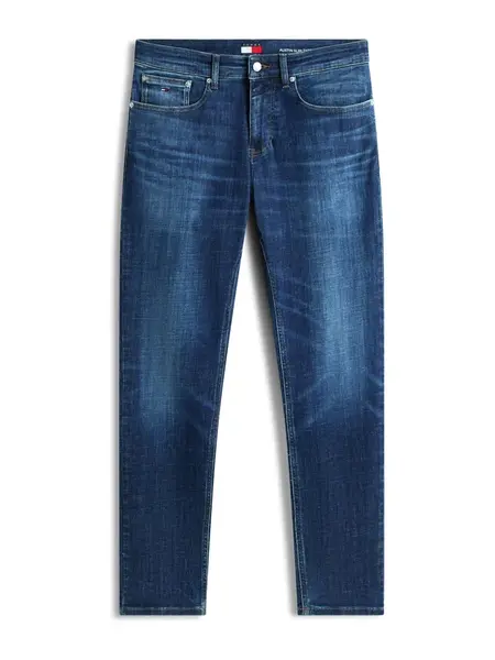 Tommy Jeans Džínsy 'AUSTIN'  tmavomodrá