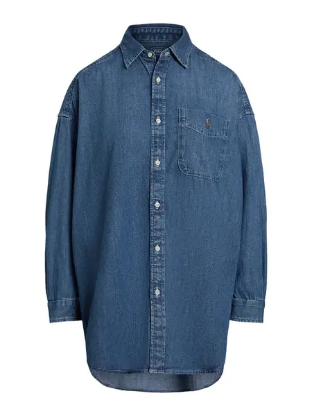 Polo Ralph Lauren Blúzka  modrá denim