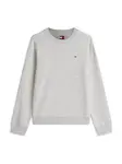 Tommy Jeans Mikina 'Brushed'  sivá melírovaná