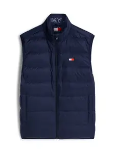 Tommy Jeans Vesta 'Lightweight Packable Ripstop Down Gilet'  námornícka modrá
