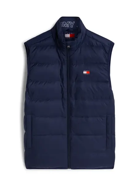 Tommy Jeans Vesta  námornícka modrá