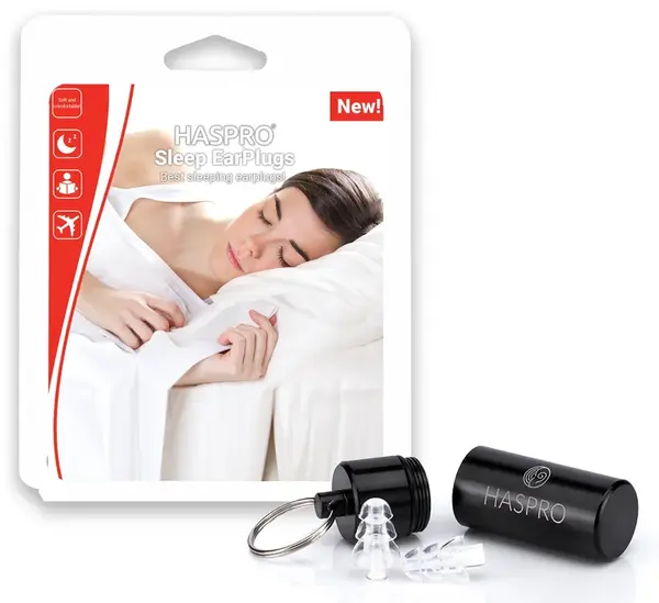 Haspro Sleep - Relax ušné zátky na spanie, 1 pár / 2 ks