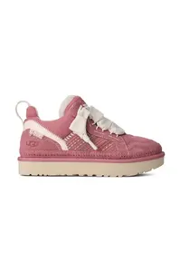 Semišové tenisky UGG W Lowmel Meadow