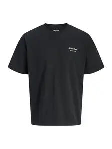 Jack & Jones Junior Tričko 'JJEARCHIVE'  čierna / biela