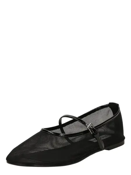 STEVE MADDEN Baleríny s ramienkom 'Mash'  čierna
