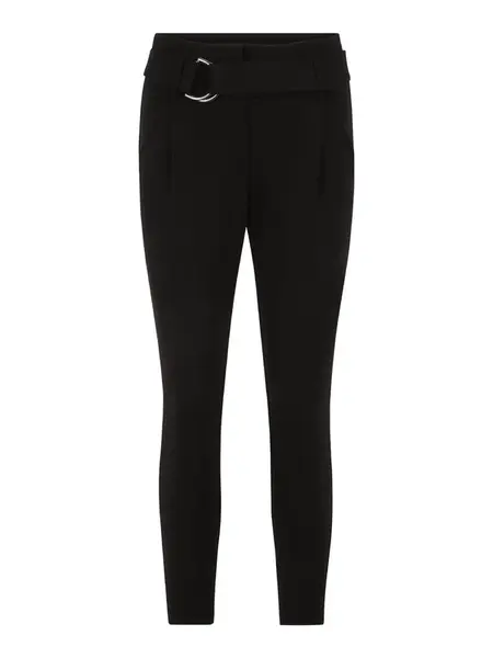 Vero Moda Petite Plisované nohavice 'BAILEY'  čierna