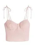 Bershka Top  ružová