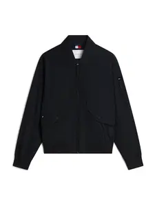 TOMMY HILFIGER Prechodná bunda  čierna