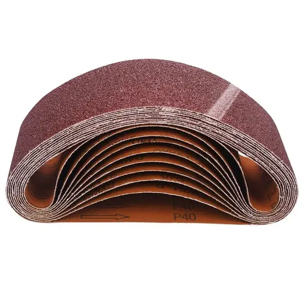 KRAFT&DELE Brusné pásy do pásové brusky P180, 10 ks KD12636