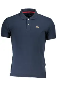 Pánske modré polo tričko LA MARTINA