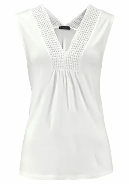 LASCANA Top  biela