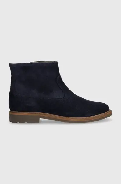 Pom D'api Dětské semišové boty Pom D'api SISTER BOOTS