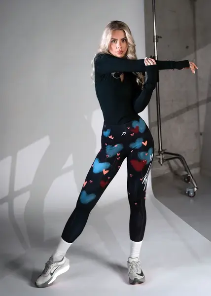 Dámské legíny kfit® dark romance m