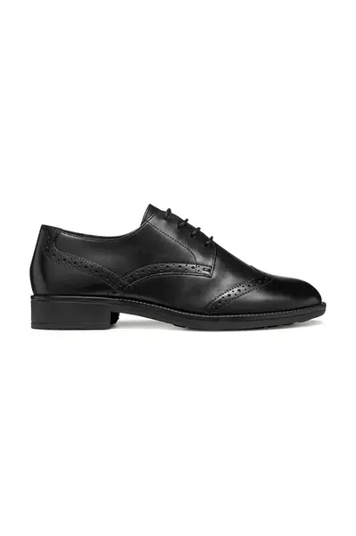 Geox Kožené polobotky Geox D JAYLON 2