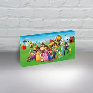 Super Mario svítící obraz