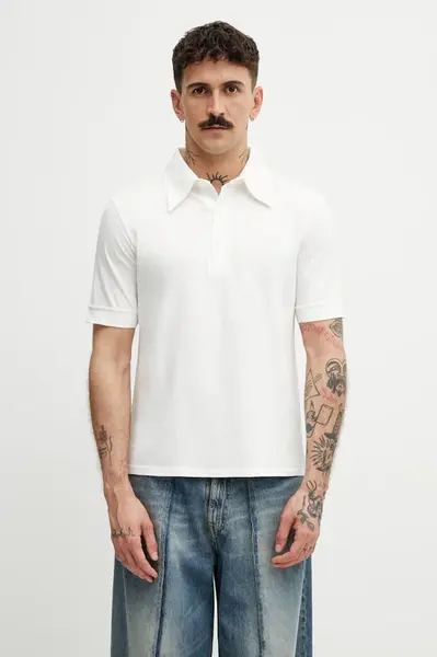 MM6 Maison Margiela  polo pánské bavlněné