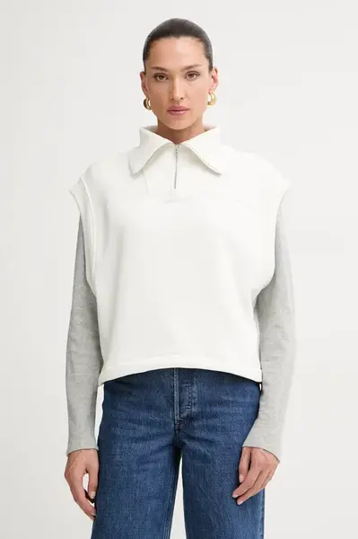 rag & bone mikina bez rukávů dámská s bavlnou Terry