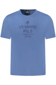Pánske tričko US Grand Polo modré