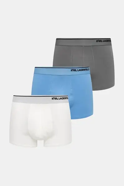 Karl Lagerfeld boxerky pánske bavlnené s elastanom IKON 3-pak