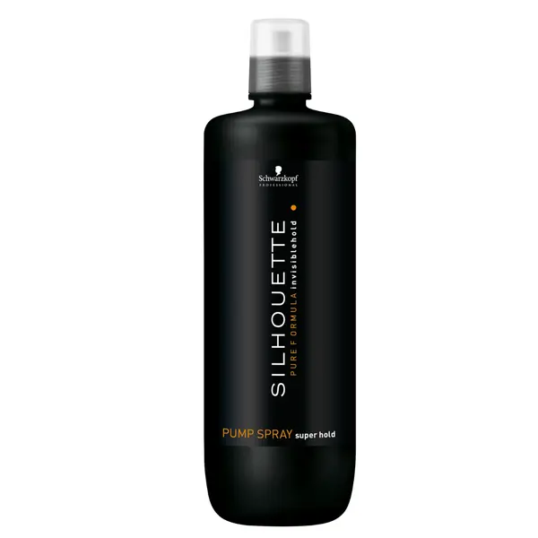 Sprej pro silnou fixaci vlasů Schwarzkopf Professional Silhouette Invisible Hold Spray - 1000 ml (2804907) + dárek zdarma