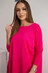 Halenka oversize fuchsiová