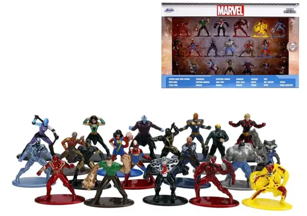 Marvel Kovové sběratelské nanofigurky 20 ks, wave 3