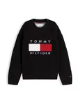 TOMMY HILFIGER Sveter 'HERITAGE'  červená / čierna / biela