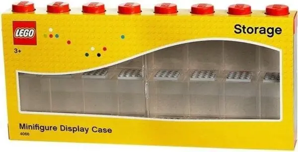 LEGO sběratelská skříňka na 16 minifigurek - černá