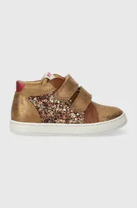 Pom D'api Dětské kožené sneakers boty Pom D'api