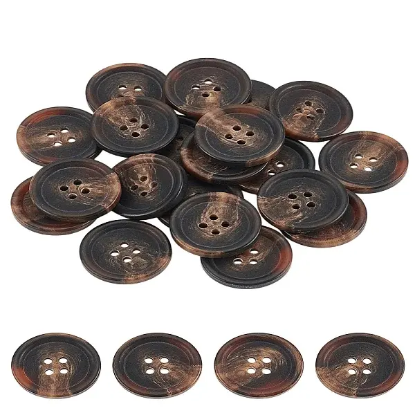 20Pcs Resin Buttons