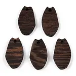 Natural Wenge Wood Pendants