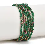 Electroplate Glass Beads Stradns