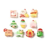 Christmas Opaque Resin Cabochons