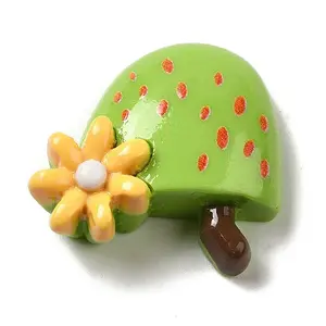 Cute Opaque Resin Tree Cabochons