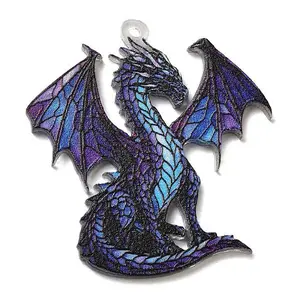 Transparent Printed Acrylic Pendants