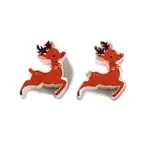 Christmas Theme Schima Wood Beads