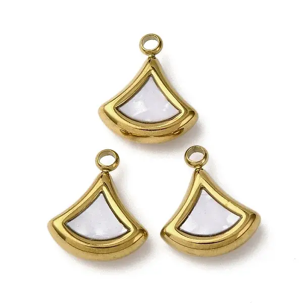 304 Stainless Steel Resin Pendants