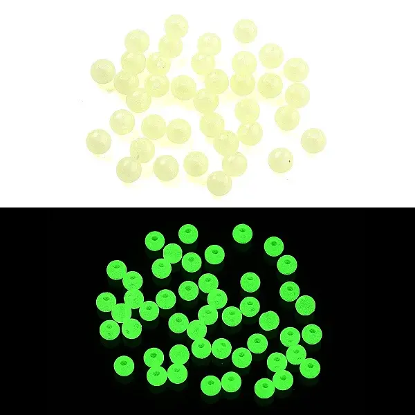 Opaque Luminous Acrylic Beads