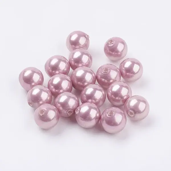 Shell Pearl Half Drilled Beads