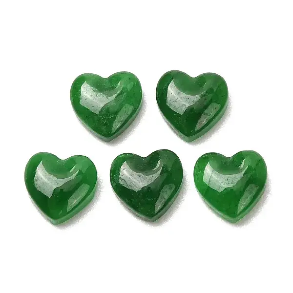 Natural Myanmar Jade Dyed Cabochons