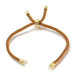 Braided Cotton Cord Slider Bracelet Making
