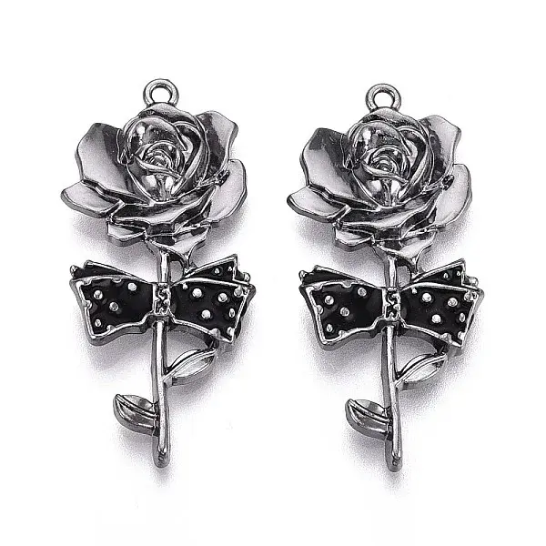 Alloy Enamel Pendants