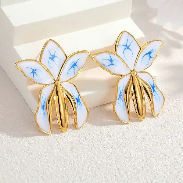 304 Stainless Steel Stud Earrings