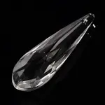 Faceted Teardrop Glass Pendants