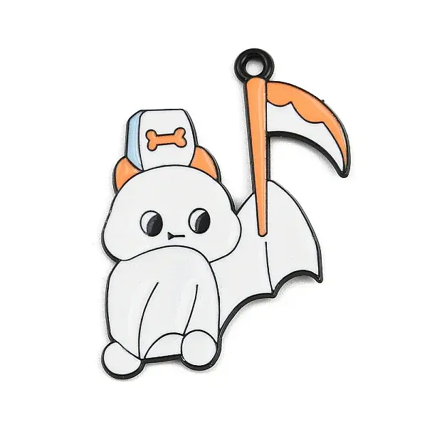 Halloween Alloy Enamel Pendants